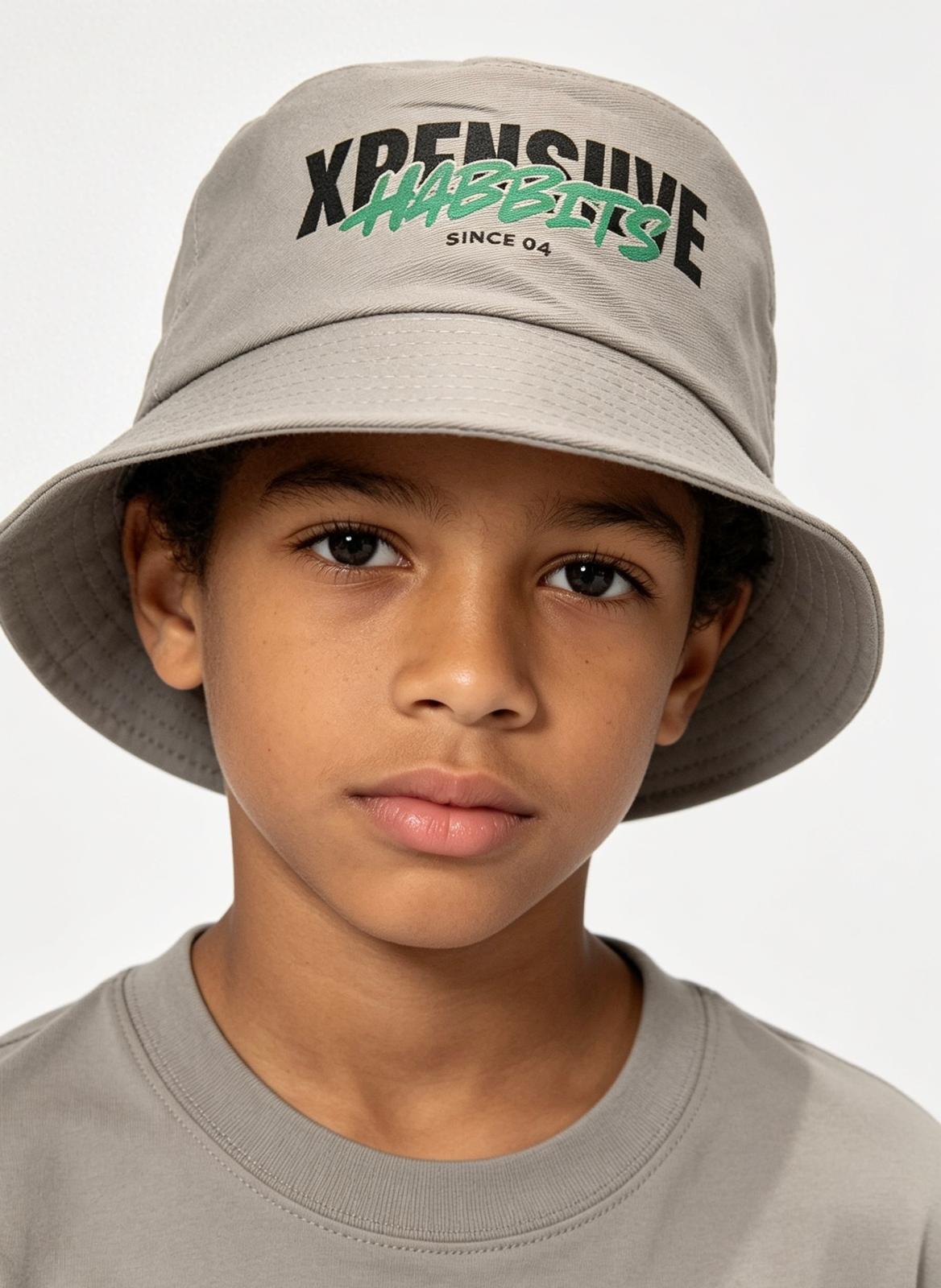 Xpensiive Habbits kids bucket hat