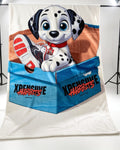 Xpensiive Habbits boys dalmation puppy blanket