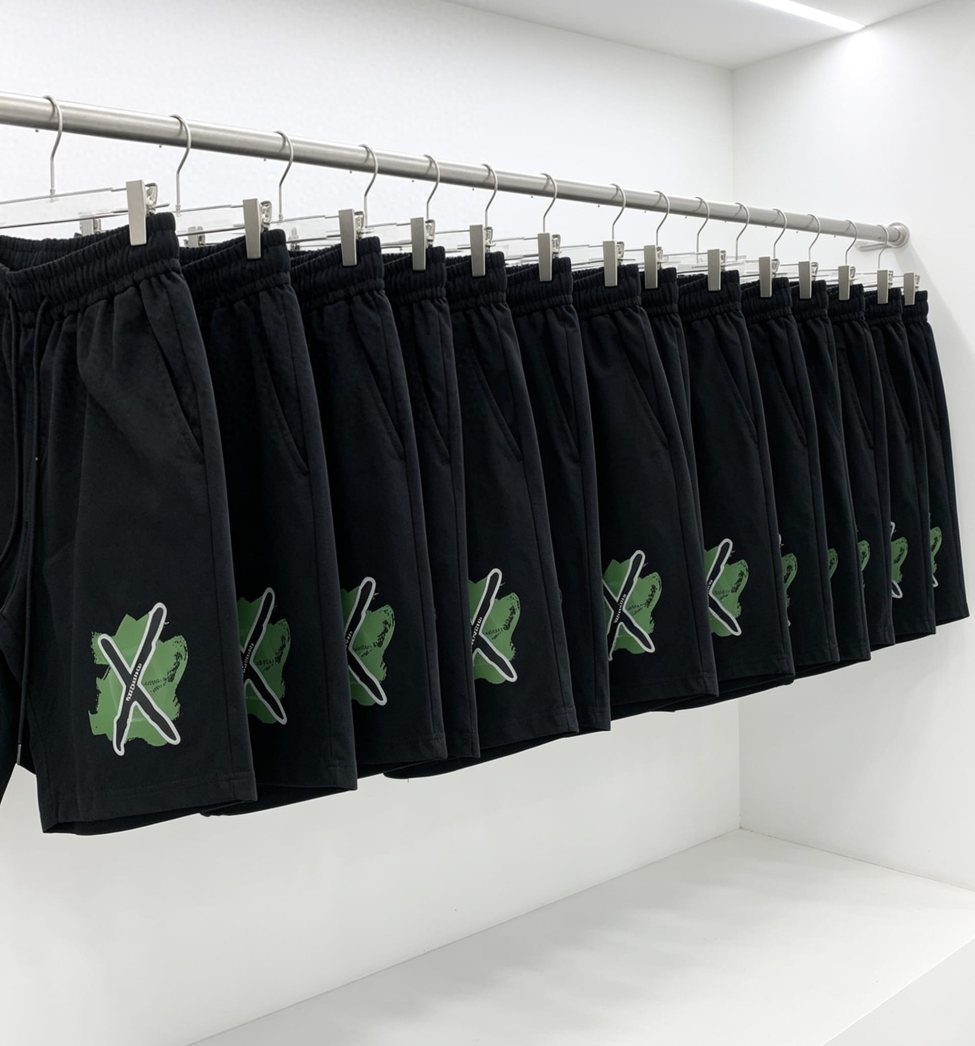 Xpensiive Habbits xlogo runner shorts