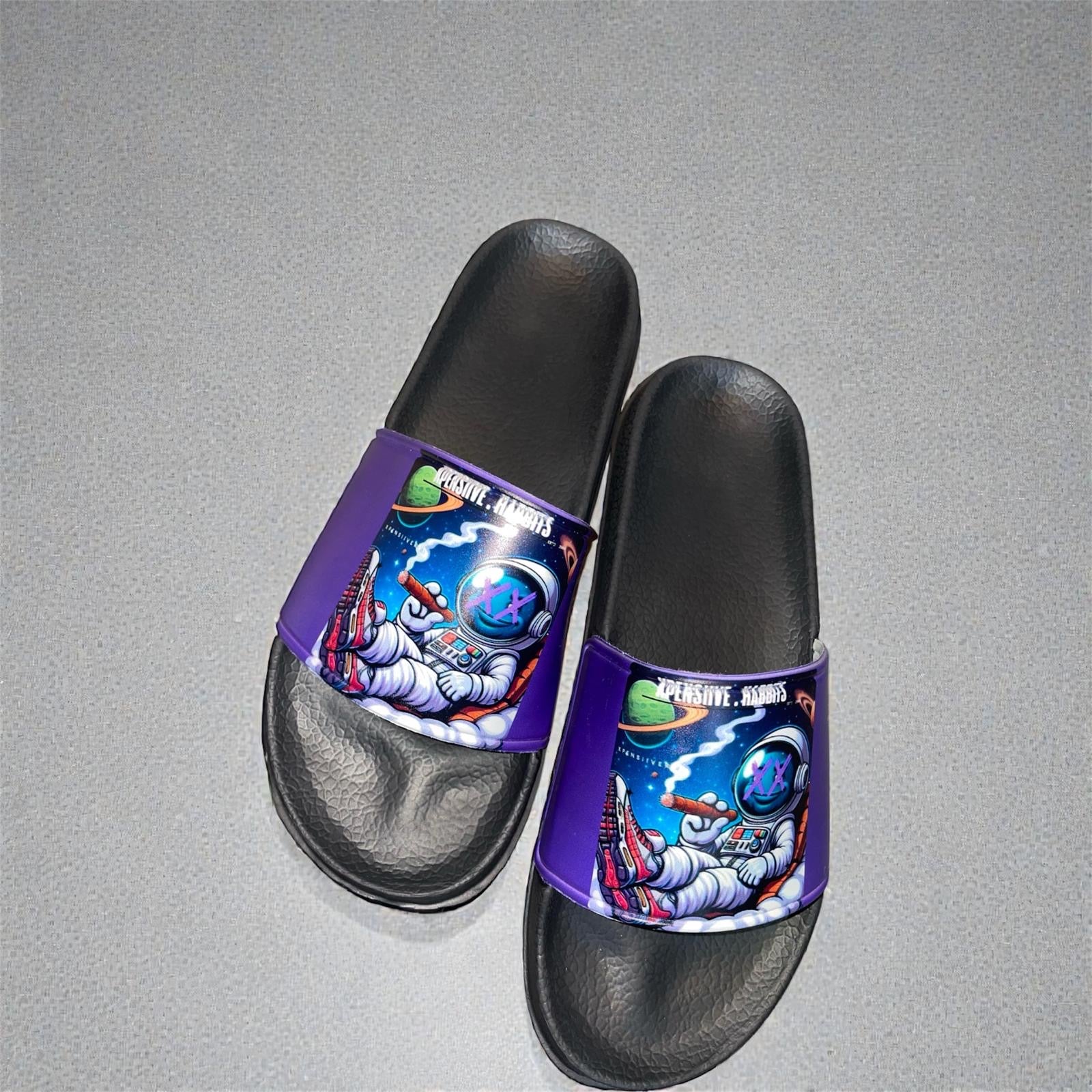 Xpensiive  Habbits Space Man house slides Limited Edition