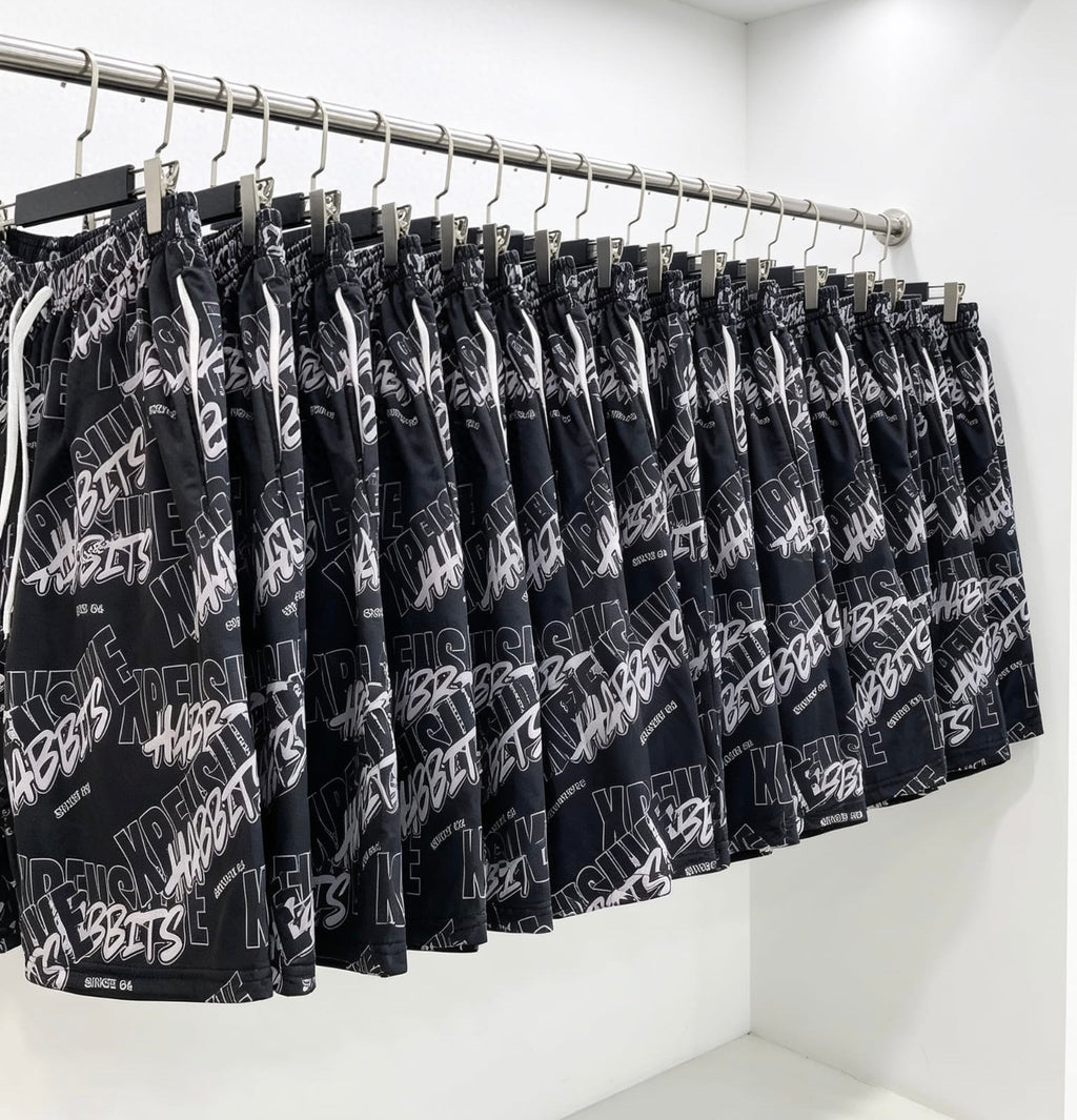 Xpensiive Habbits signiture oversized baggy Shorts