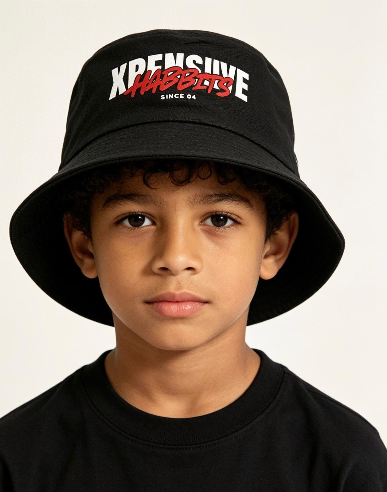Xpensiive Habbits kids bucket hat