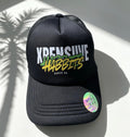 Xpensiive Habbits double Habbits Jamaica style trucker cap