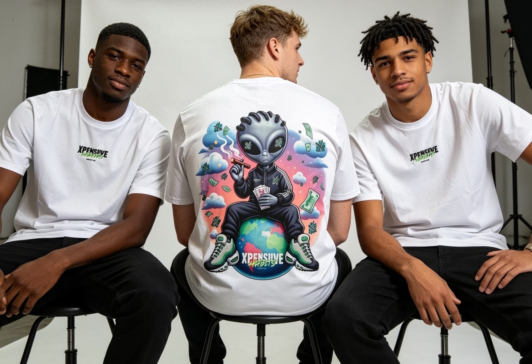 Xpensiive habbits xpensiive world Tshirt
