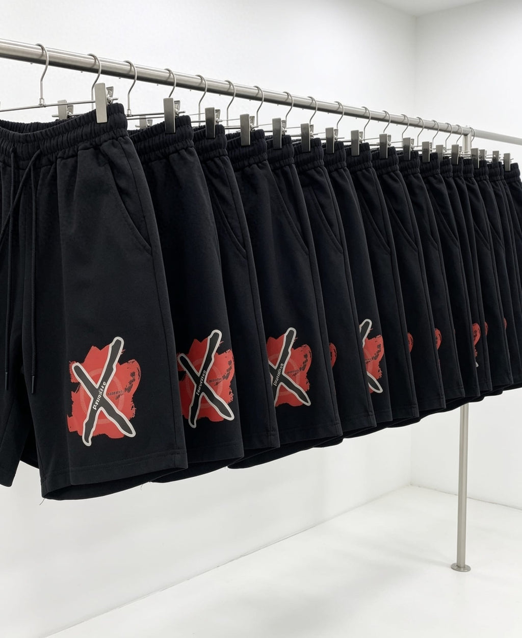 Xpensiive Habbits Xlogo runner shorts
