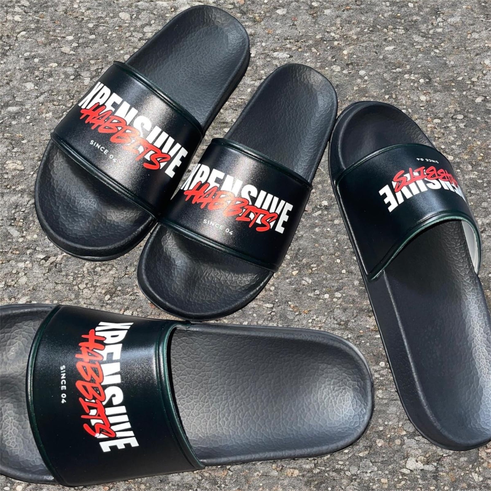 Xpensiive Habbits signature house slides