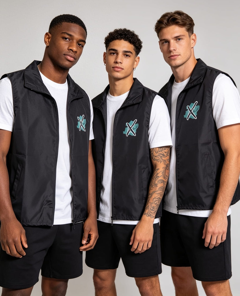 Xpensiive habbits summer xlogo zip vest