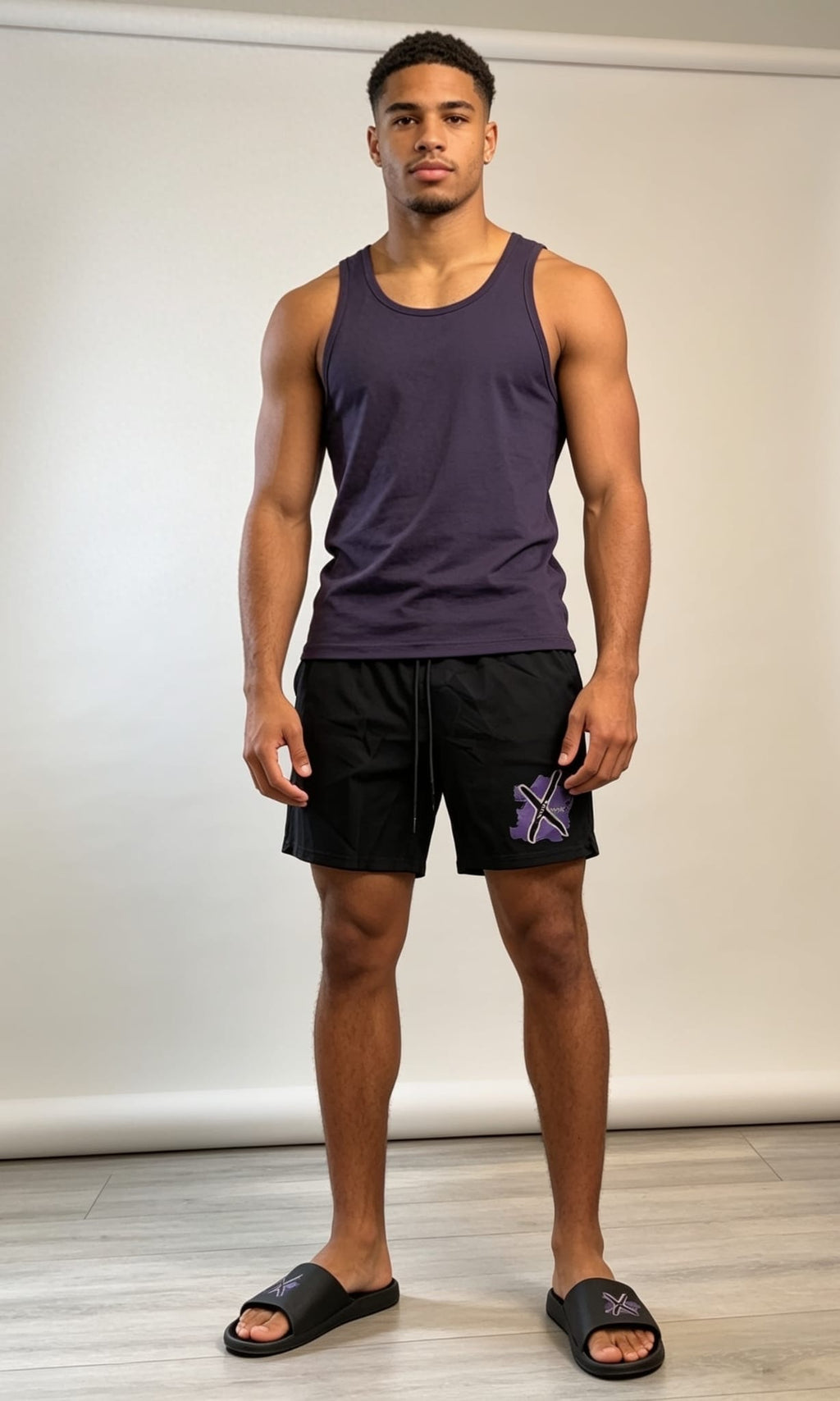 Xpensiive Habbits xlogo runner shorts