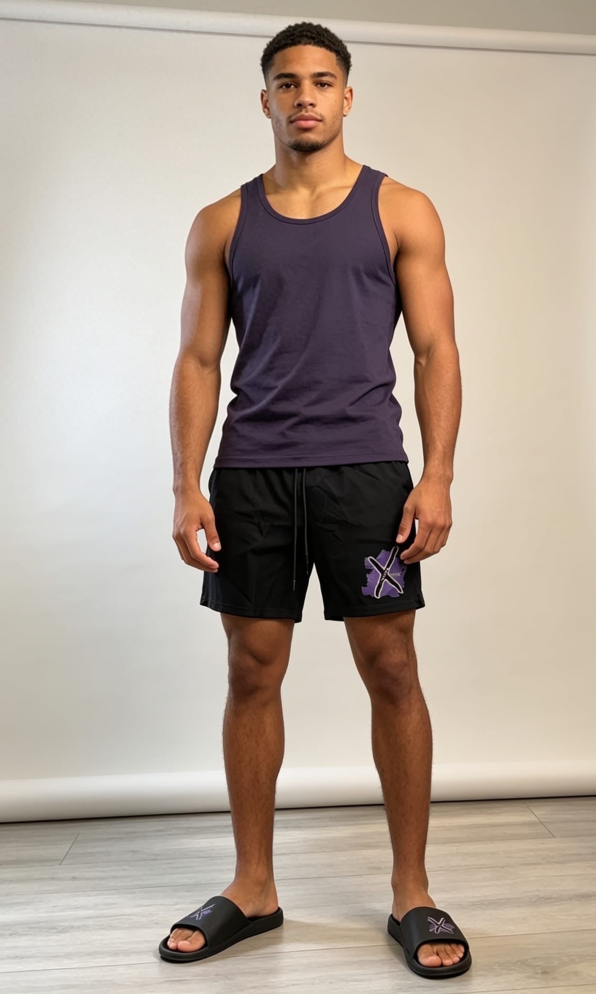 Xpensiive Habbits xlogo runner shorts