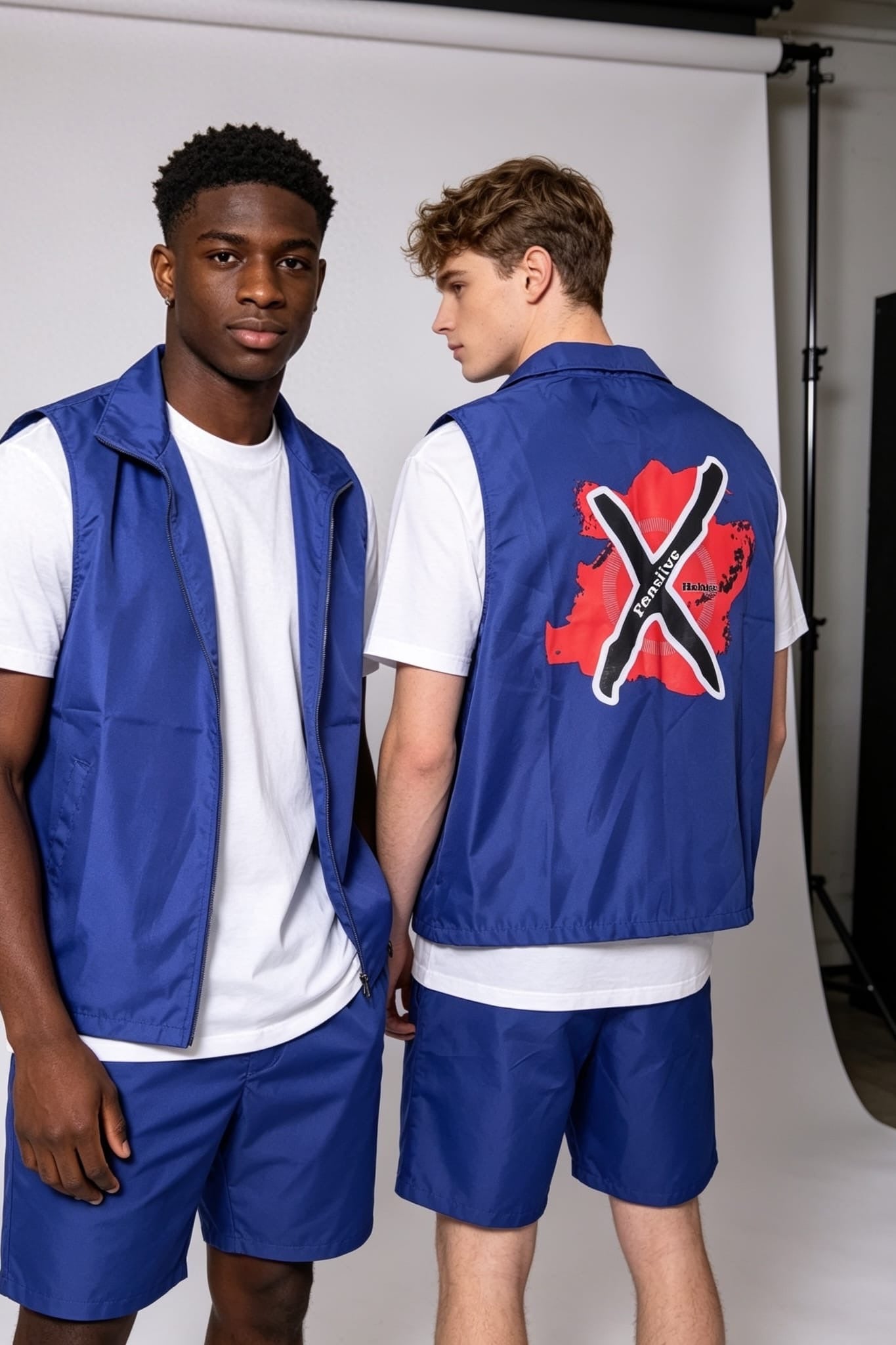Xpensiive habbits summer xlogo zip vest