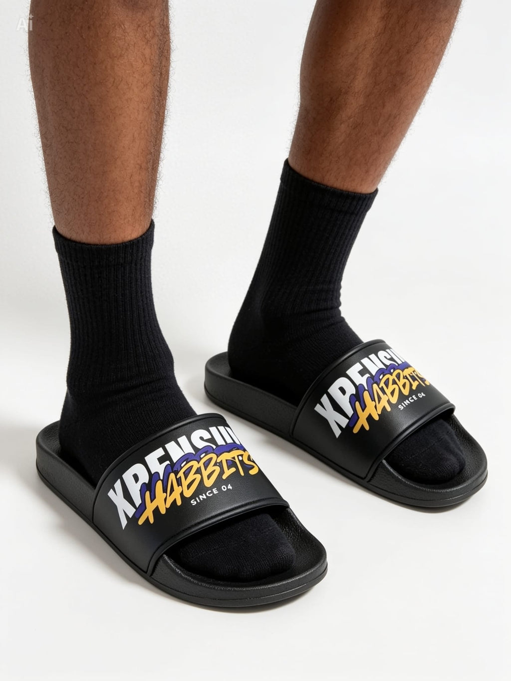 Xpensiive habbits barbados style signiture slides