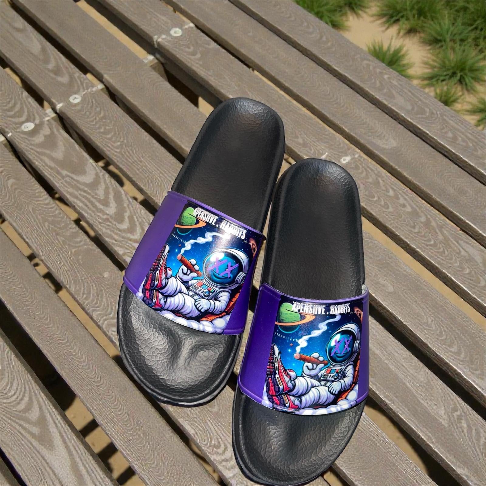 Xpensiive  Habbits Space Man house slides Limited Edition