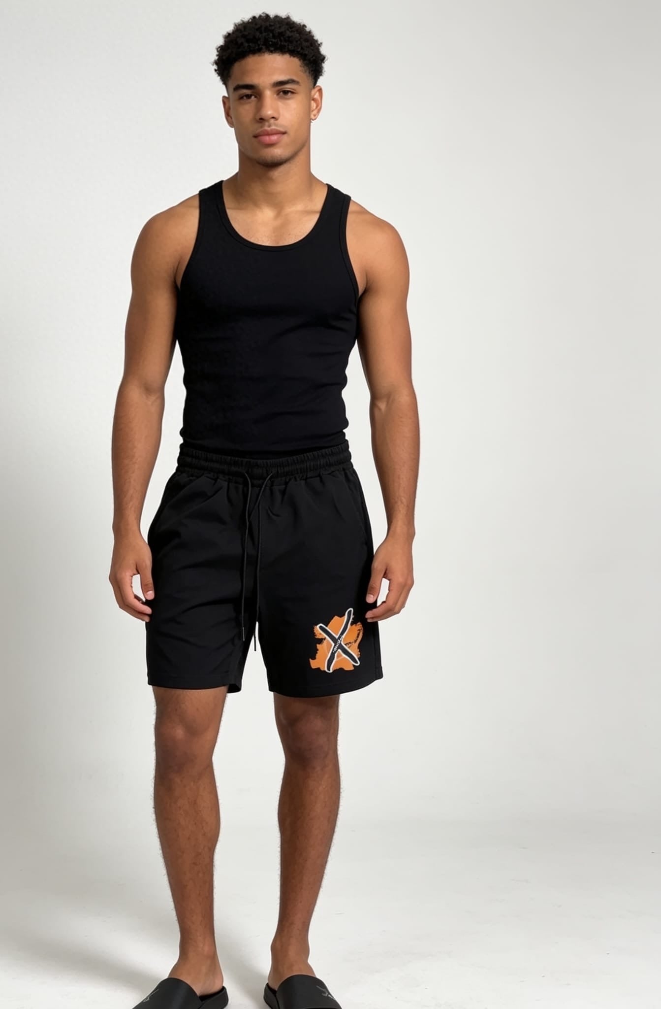 Xpensiive Habbits Xlogo runner shorts