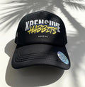 Xpensiive Habbits double Habbits barbados  style trucker cap