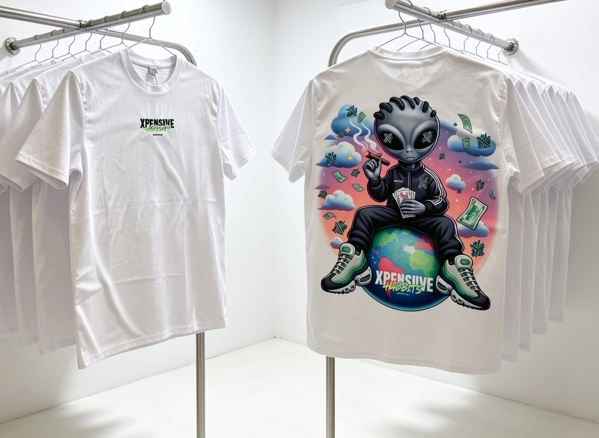 Xpensiive habbits xpensiive world Tshirt