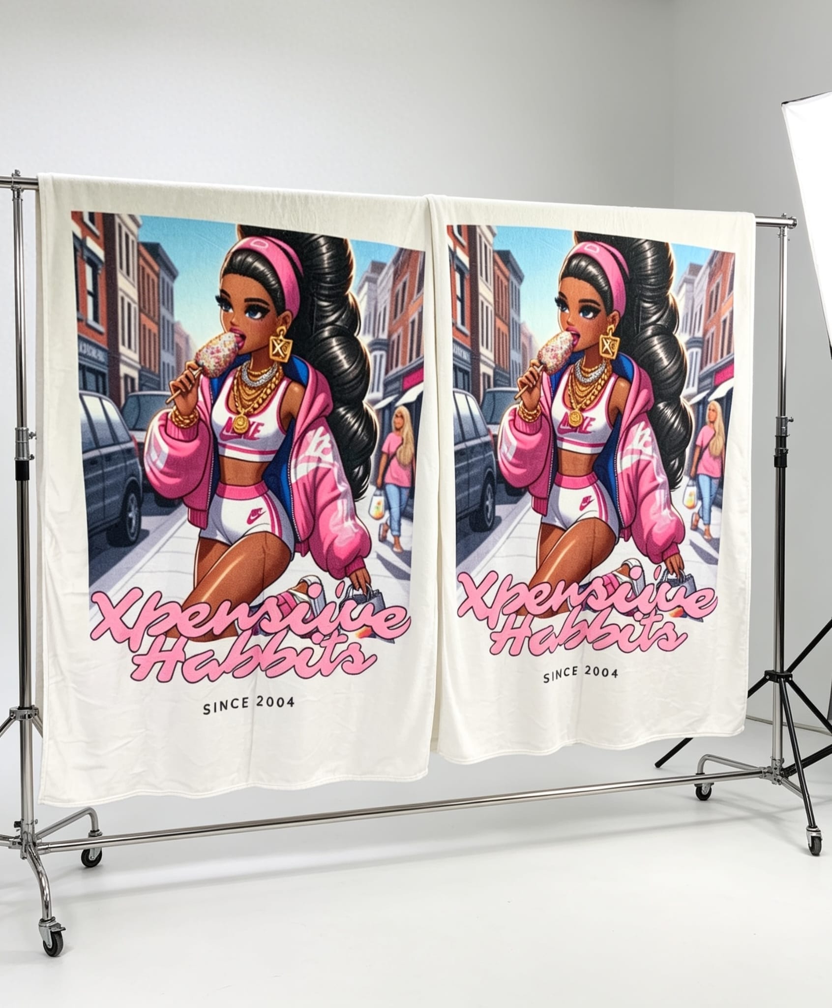 Xpensiive Habbits baribie chill blanket
